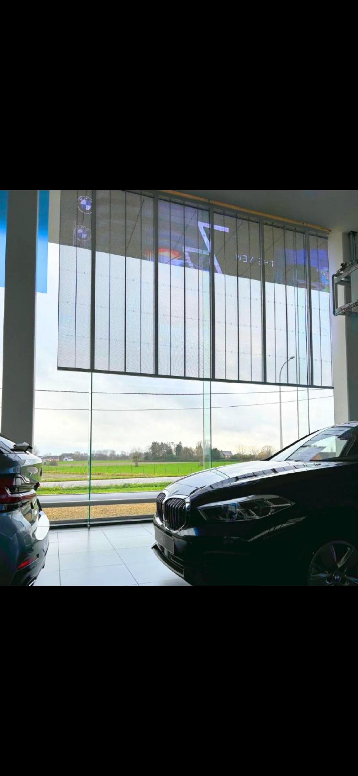 BMW Showroom Transparent LED